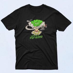 Green Day Welcome To Paradise Band T-Shirt Punk Rock Graphic Fan Tee